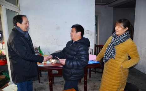 群眾冷暖掛心頭！公司黨總支開展春節前走訪慰問
